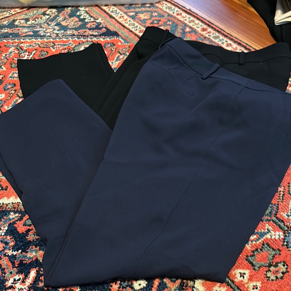 Women’s Navy and Black Pants
